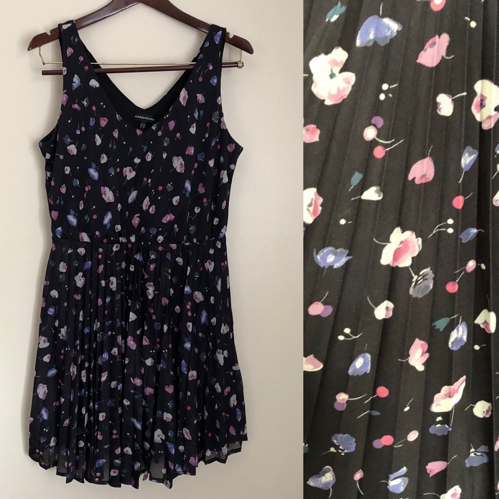 Warehouse floral dress